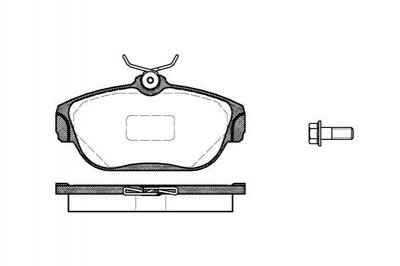 Гальмівні колодки ROADHOUSE 236800 Volvo S90, V90 2717379, 2719797, 2713493