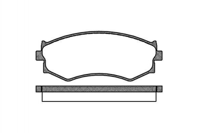 Тормозные колодки ROADHOUSE 2287.00 Nissan Primera, Maxima, Juke; Hyundai Matrix 4106032R90, 4106032R91, 4106032R93