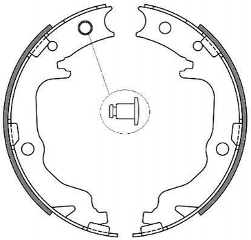 Тормозные колодки ROADHOUSE 4641.00 Jeep Compass (MK49), Patriot; Mitsubishi Lancer, Outlander, ASX; Chrysler SEBRING; Citroen C4; Dodge Caliber, Avenger 4800A022, 4800A041, 5191215AA