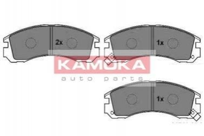 Тормозные колодки KAMOKA JQ1011530 Mitsubishi Pajero, Outlander, Galant, ASX, L200, Lancer MB857837, MB857987, MB858400