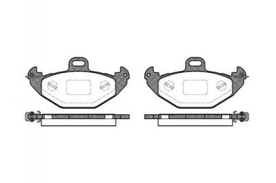 Тормозные колодки ROADHOUSE 2686.00 Renault Laguna 7701205491