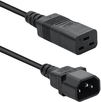 Kabel zasilający Qoltec do UPS C14/C19 2 m (5901878539904)