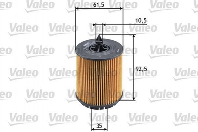 Масляный фильтр Valeo 586563 Opel Astra, Zafira, Insignia, Vectra; Cadillac BLS; Chevrolet Captiva, Malibu; Alfa Romeo 159 12605566, 12575810, 12579143