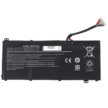 4600mAh 11.4V AC14A8L акумулятор для Acer Aspire VN7-571 VN7-571G VN7-591 VN7-591G VN7-791G MS2391 KT.0030G.001