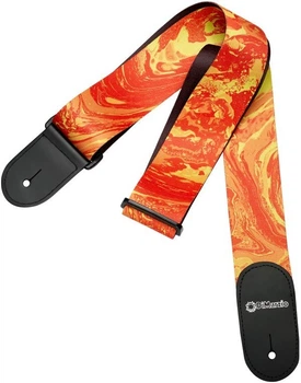 Ремень гитарный DIMARZIO STEVE VAI PRINT - ORANGE UNIVERSE