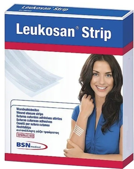 Пластир Bsn Medical Leukosan Strip Apósito 6 x 10 см 2 шт (4042809390926)