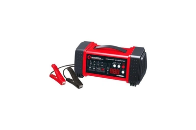 Зарядний пристрій Intertool - 12 - 24 В x 2 - 6 - 10 А (AT-3019)