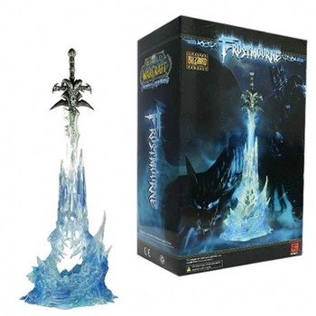 Фигурка Меч Warcraft Фростморн Lichking Sad Sword с подсветкой синего цвета 28 см(MS_A4A55517B919)
