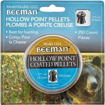 Пульки Beeman Hollow Point 4,5 мм 250 шт/уп (1222)