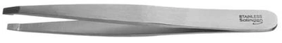 Пінцет для брів Eurostil Pinza Depilar Inox Recta Solingen 9.5 см (8423029022334)