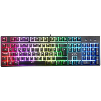Клавіатура Xtrfy K3 Semi Mech RGB Black (XG-K3-RGB-UKR)