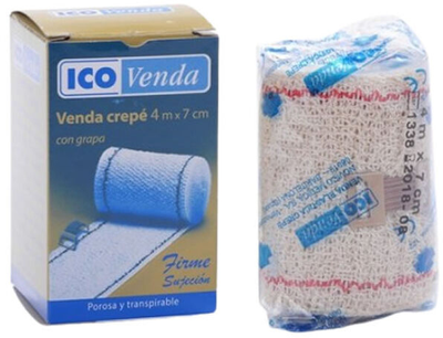 Пластырь Ico Venda Bandage 4 м x 7 см (8470004921571)