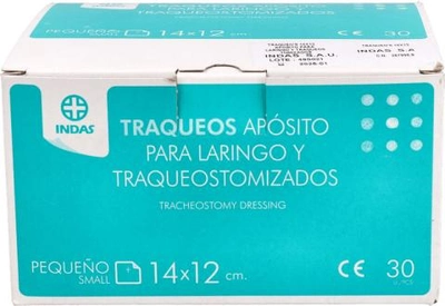 Пластир Indas Traqueos Bandage 14 x 12 см 30 шт (8470002579989)