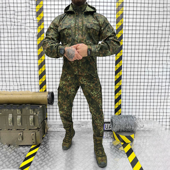 Крепкий мужской Костюм Defender Bundeswehr Куртка + Брюки / Полевая Форма грета мультикам размер XL