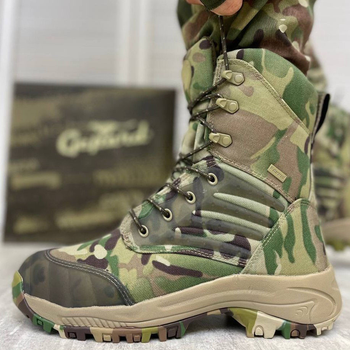 Мужские демисезонные Ботинки Gepard с мембраной B&G Termo 3605 / Водонепроницаемые Берцы мультикам размер 41