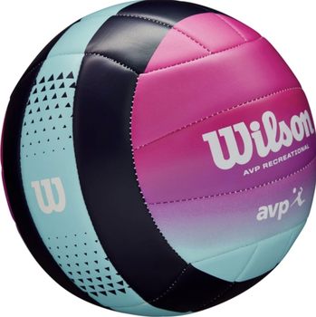 Волейбольний м'яч Wilson AVP Oasis, синтетичний, мультиколор, 18 панелей, без насоса.(OB_A126F89B5C38)