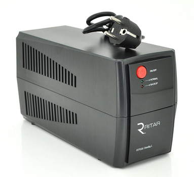 ИБП UPS Ritar RTP500 StandbyL 500VA 300W 1x12V4.5Ah