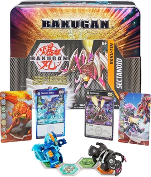 Набор 2 Бакугана в Металлическом Ящике Bakugan Tin Spin Master 6062756