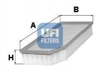 Воздушный фильтр UFI 3025100 BMW 5 Series, 6 Series 13717521033, 13717521038