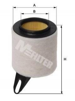 Воздушный фильтр M-FILTER A8042 BMW X1, 3 Series, 1 Series 13717532754