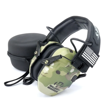 Навушники активні шумоподавлюючі Walkers Razor slim з кейсом для зберігання мультикам