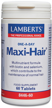 Suplement diety Lamberts Maxi-Hair 60 tabletek (5055148412548)