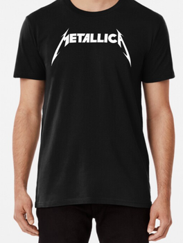 Чоловіча футболка Stedman з принтом Metallica Чорний XXL