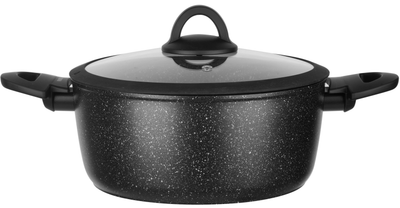 Кастрюля Ringel Zira с крышкой низкая 24 см 4.1 л (RG-21006-24)