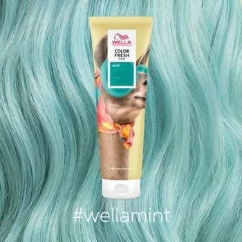 Тонуюча кремова Маска Wella Color Fresh Mask М'ятний 150 мл