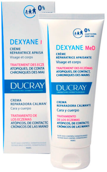 Крем для тіла Ducray Dexyane Med Soothing Repair Cream 100 мл (3282779347532)