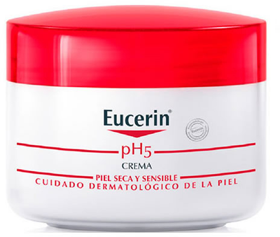 Крем для тіла Eucerin Ph5 для чутливої та сухої шкіри Зволожувальний 75 мл (4005800037665)