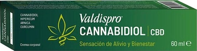 Krem do ciała Valdispro CBD Cream With Cannabidiol 60 ml (8711744051891)