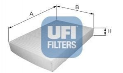 Фільтр салону UFI 5308400 Renault Megane 7700428820