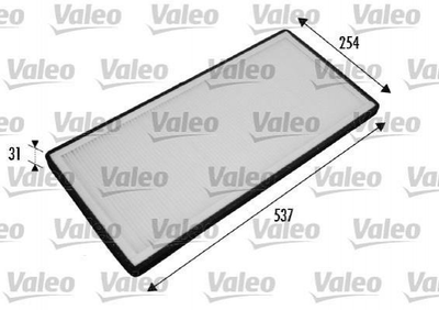 Фільтр салону Valeo 698775 BMW X5; Land Rover Range Rover 64318409043, 64318409044, 64319218706