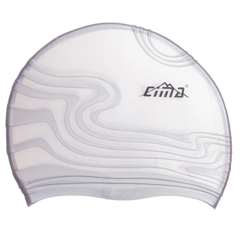 Шапочка для плавания Волна CIMA (силикон, серый) (PL-1667)