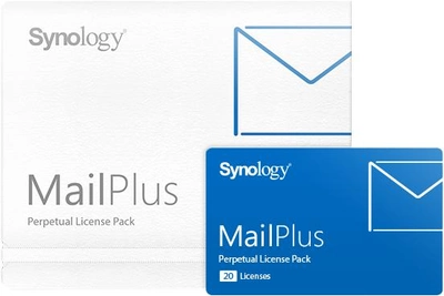 Pakiet licencyjny Synology MailPlus 20 kont e-mail (4711174722372)