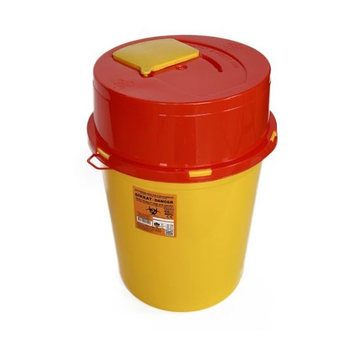 Контейнер для утилизации медицинских отходов 30 л, желтый