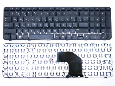Клавіатура для HP g6-2004sr, g6-2006er, g6-2006sr, g6-2007er, g6-2007sr, g6-2008er, g6-2008sr (RU Black з рамкою). (65990)