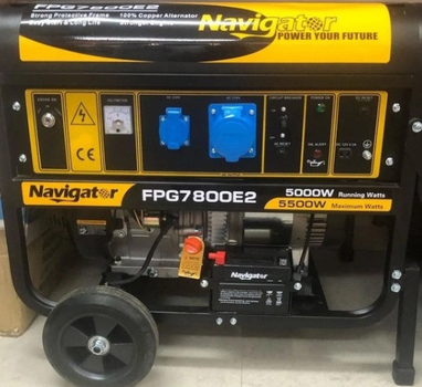Генератор бензиновый Navigator Firocci FPG7800E2 5.5kW  