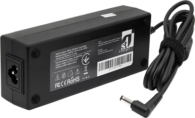 Блок питания 1StCharger для ноутбуков HP 120W 18.5V 6.5A 5.5x2.5 + кабель питания (AC1STHP120WE1)