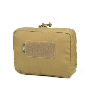 Подсумок утилитарный Dozen Utility Horizontal Pouch Nylon "Coyote" (14*19 см)