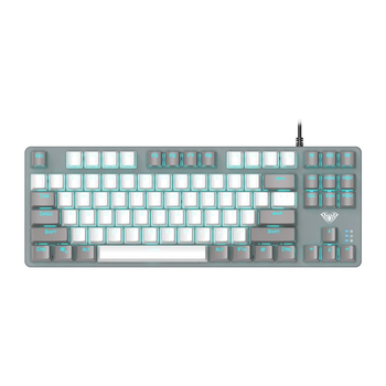 Клавиатура Aula F3287 Keycap KRGD Blue USB UA Grey/White (6948391240954)