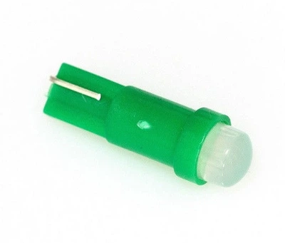 Світлодіодна лампа AllLight T5 COB (W1,2W) W2x4,6d панель приладів, кнопка GREEN 12V