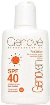 Krem przeciwsłoneczny Genove Pediatric Genovan SPF40 Paediatric 125 ml (8423372021008)