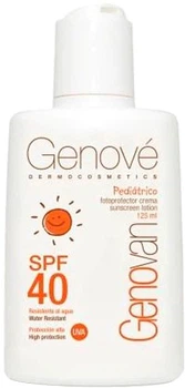 Солнцезащитный крем Genove Pediatric Genovan SPF40 Paediatric 125 мл (8423372021008)