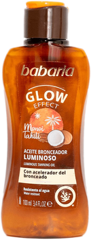 Сонцезахисний крем Babaria Tanning Oil Gel Glowing Effect 100 мл (8410412490351)