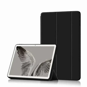Чехол-книга для Google Pixel Tablet (10.95") из искусственной кожи, складная трехмерная подставка