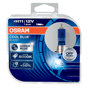 Комплект галогенових ламп OSRAM H11 62211CBB-HCB Cool Blue Boost 80W 12V PJ19-2 (2 шт)