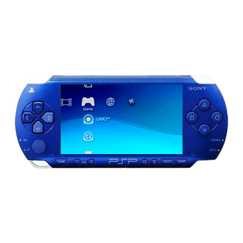 Консоль Sony PlayStation Portable PSP-1ххх Модифицированная 32GB Blue Б/У