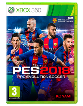 Игра Microsoft Xbox 360 Pro Evolution Soccer 2018 Английская Версия Б/У